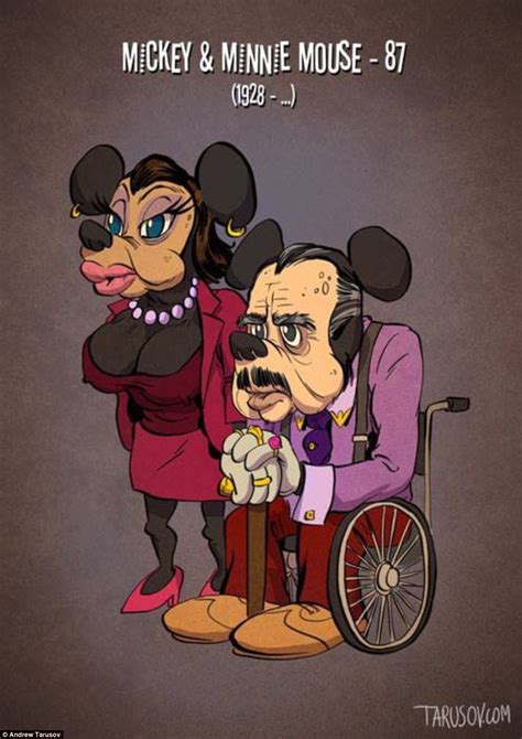 Artist Andrew Tarusov Imagines What Cartoon Characters Would Look Like