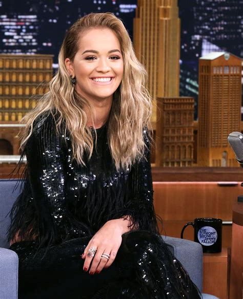 Rita Ora Ditches Bleached Blonde Hair Color For Dark Ombre