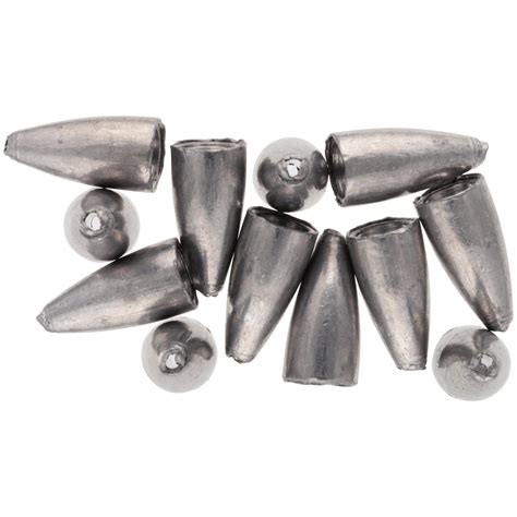 Bullet Weights Bw18 24 Lead Bullet Weight Size 18 Oz Fishing Weights