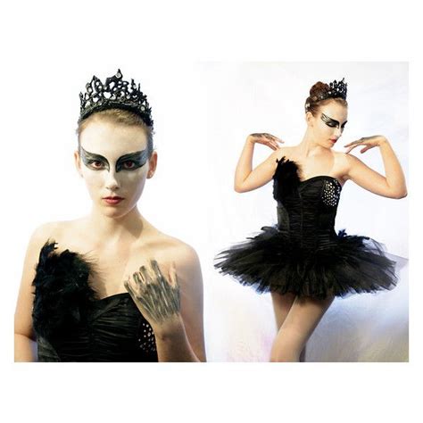 Black Swan Halloween Costume Liked On Polyvore Featuring Costumes Diy