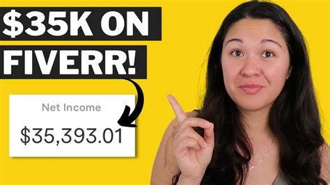I Made 35k On Fiverr Making Money On Fiverr Youtube
