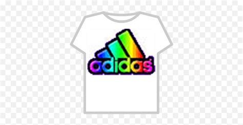 Adidas Logo Rainbow Adidas T Shirt Roblox Png Adidas Logo Font Free