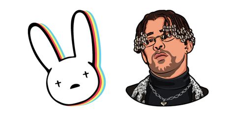 Bad bunny is a rap singer from puerto rico, who became popular in 2016 after the release of diles single. Bad Bunny cursor - Custom Cursor