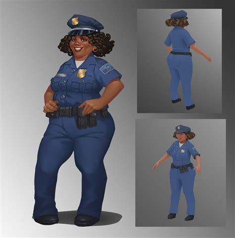 Artstation Police Officer Concept Mobile