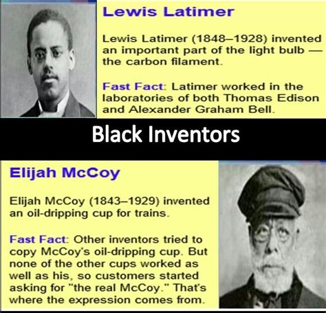 An Old Black Inventor Is Shown In Two Separate Pictures One With The