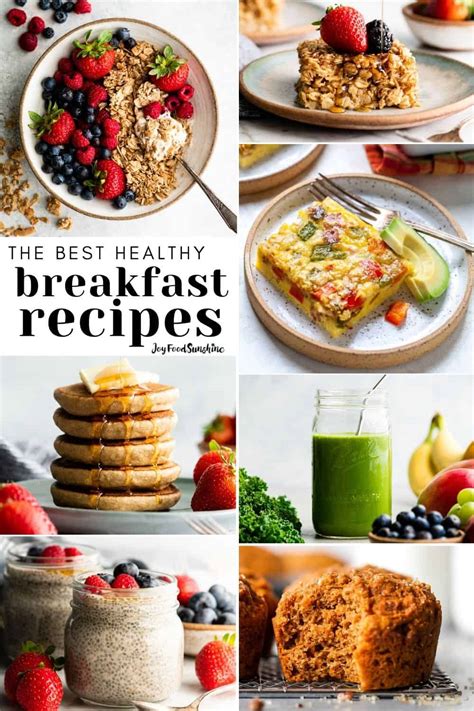 Healthy Breakfast Ideas Quick And Easy Healthy Breakfast Recipes