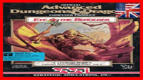 Eye Of The Beholder 1990 Pc Fpa Adventure Youtube