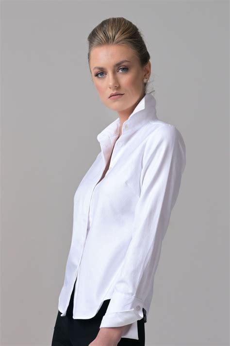 Quirky Fashion European Fashion White Shirts Women Blouses For Women Classic White Shirt
