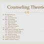 Major Theories Of Counseling
