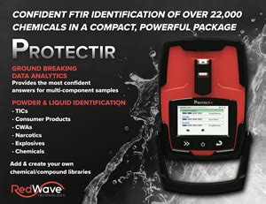 RedWave Portable FTIR Products Chemical Threat ProtectIR