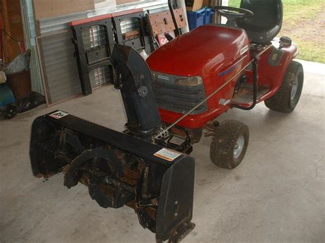 For Sale Great Deal Craftsman Riding Mower And Snow Blower Prince