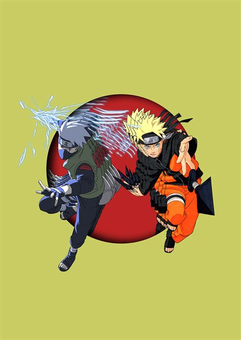 Naruto And Kakashi On Behance