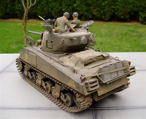 135 Tamiya Sherman M4a3 76mm Gun By Serge Dompierre