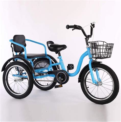 Adult Tricycle Three Wheel Bike 3 Wheel Bikes Kids Tricycle For 2 12