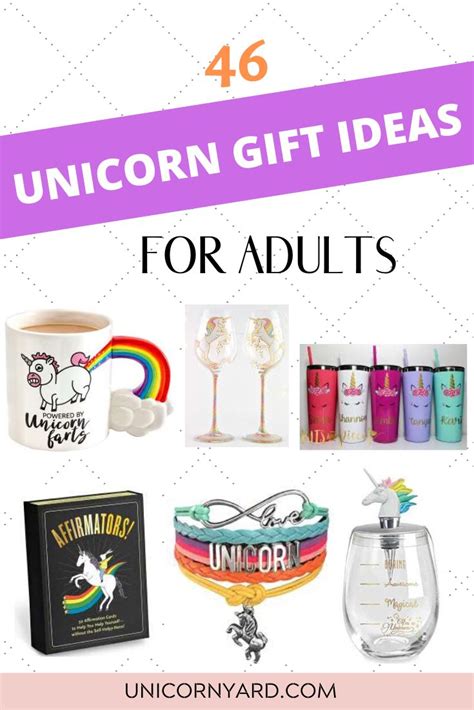 Looking for cool unicorn gifts for the magical creature in your life? 46 Great Unicorn Gift Ideas For Adults | Unicorn gifts ...