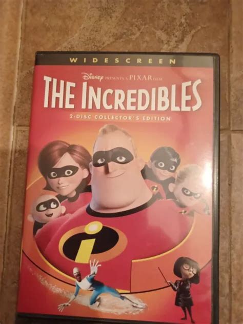 The Incredibles Dvd 2 Disc Set Fullscreen Collectors Edition 299
