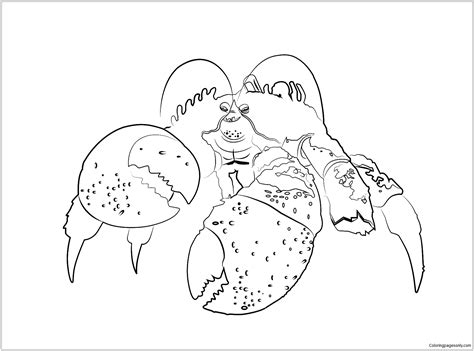Select from 35870 printable crafts of princess moana disney coloring pages printable and coloring book to print for free. Tamatoa A Giant Coconut Crab Coloring Pages - Cartoons ...