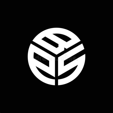 Bps Letter Logo Design On Black Background Bps Creative Initials