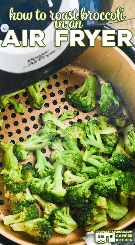 Firmer veggies, such as butternut squash, carrots, and sweet potatoes, provided they haven't been cooked before freezing (consult your package) take 20 to 30 minutes. How to Roast Broccoli in an Air Fryer - Recipes That Crock!