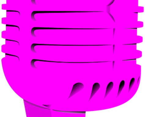 Pink Singer Clipart Microphone Microphone Png Download Full Size