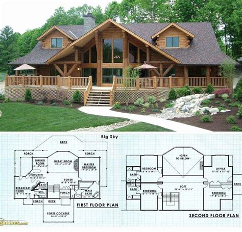 Log Cabin House Plans Cottage House Plans Cottage Floor Plans Log