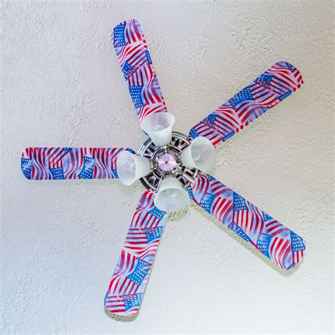 Test the fan for wobble. American Flag A Fun & Fancy Way to Redecorate Any Room ...