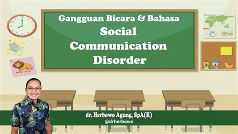 Social Communication Disorder Youtube