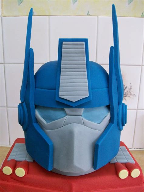 Optimus Prime Cake Cake Passion In 2019 Transformer Birthday