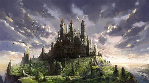 Fantasy Castle Wallpapers Top Free Fantasy Castle Backgrounds