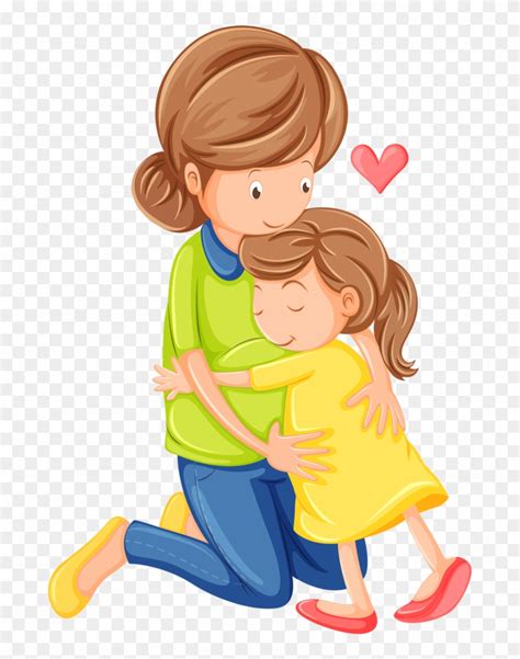 Mother Daughter And Two Sons Clipart Mom 3 Kids Clipart Mom Clipart