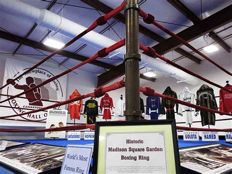 International Boxing Hall Of Fame And Museum Canastota Ny Boxing
