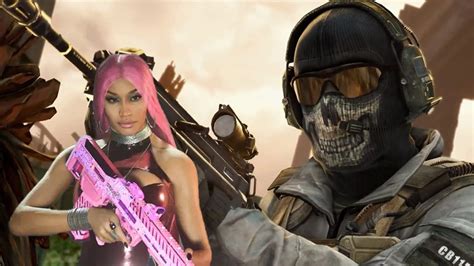 Game On Nicki Minaj Joins Call Of Duty