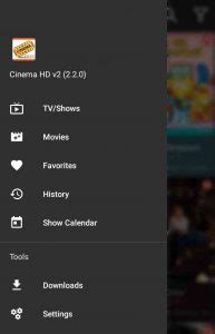 It sports a simple and direct to use interface. Cinema HD APK v2.2.3 Download for Android, Firestick, Windows