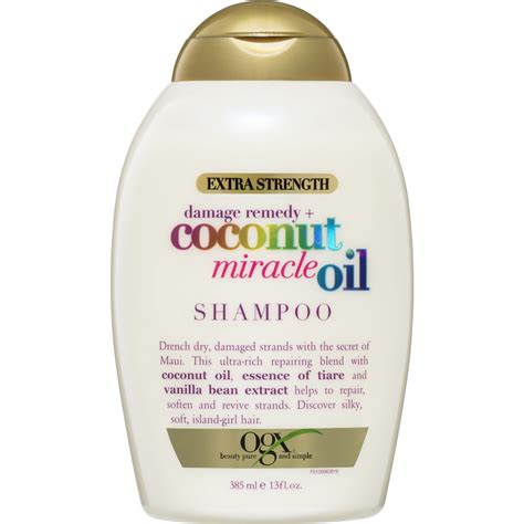Ogx Coconut Miracle Oil Shampoo 385ml Big W