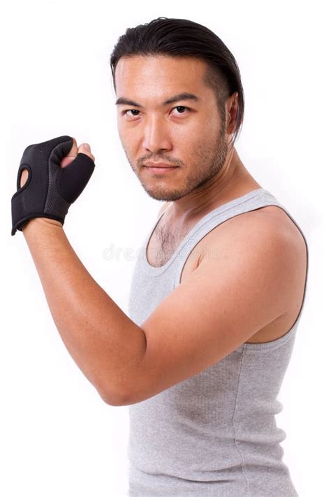 strong fitness woman boxer or fighter assuming fighting stance stock image image of lifestyle