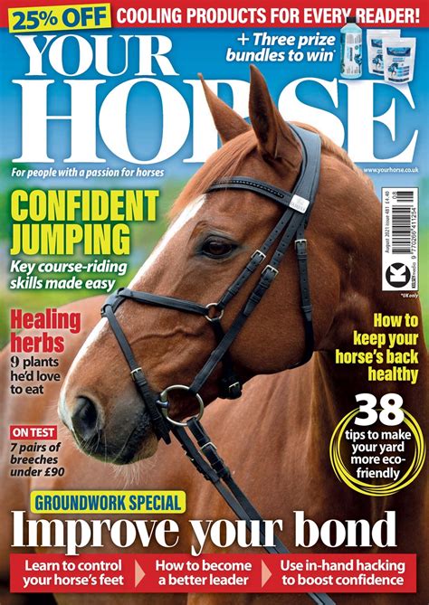 Your Horse Magazine Aug 21 Subscriptions Pocketmags
