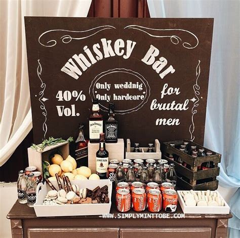 You should focus on creating an environment that reflects your favorite moments from the select decade, which includes creating a stellar playlist. Digital Order Whiskey Bar Chalkboard Graphic Whiskey Bar ...