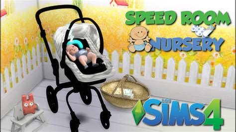 Speed Room Nursery Los Sims 4 Cc Youtube