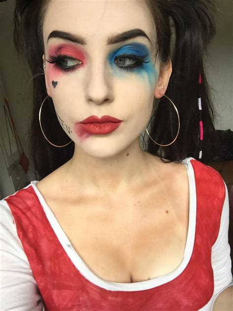 Harley Quinn Makeup Simple Mugeek Vidalondon
