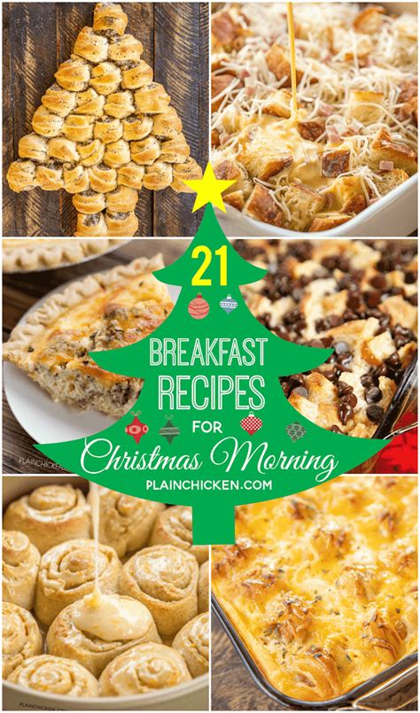 21 Breakfast Recipes For Christmas Morning Plain Chicken
