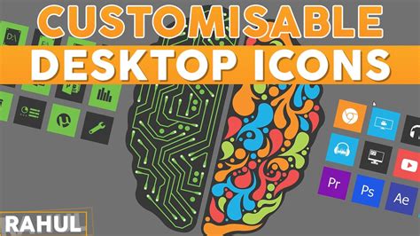 Custom Desktop Icons Tutorial Youtube