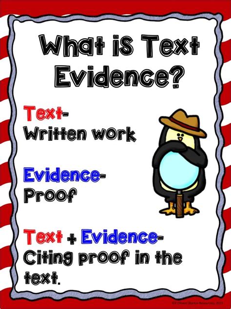 How To Teach Text Evidence Text Evidence Citing Text Evidence Teaching