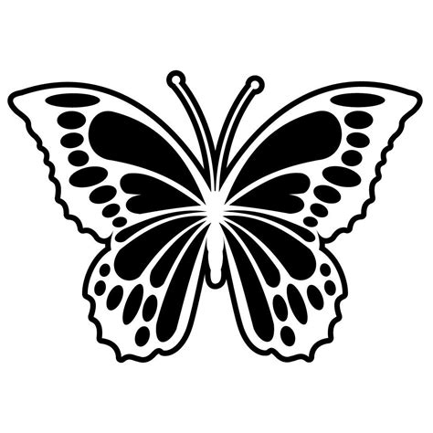 Free Butterfly Svg Simple Svg Png Eps Dxf File