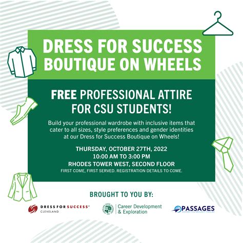 Dress For Success Boutique On Wheels Csu Careers