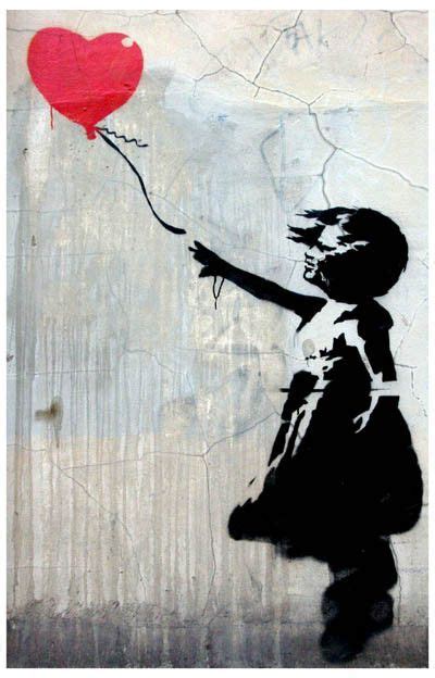 Oeuvre De Banksy La Petite Fille Au Ballon