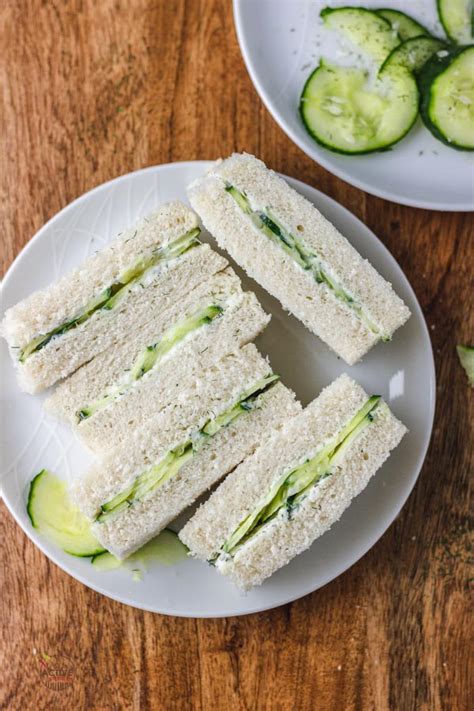Easy Cucumber Sandwiches With Cream Cheese My Active Kitchen