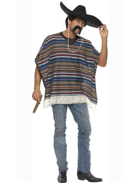The Stylish Design Of Our Authentic Style Mexican Poncho Men S Costume