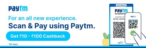 Paytm Offers And Promo Codes Earn Up To 100 Cashback Offers Online
