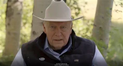 Dick Cheney Excoriates Trump In An Ad For His Daughter Liz Cheney The New York Times