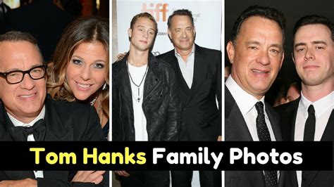 Chet hanks has had an. Actor Tom Hanks Family Photos With Wife Samantha, Rita ...